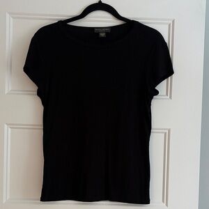 Banana Republic Black Short Sleeve Tee